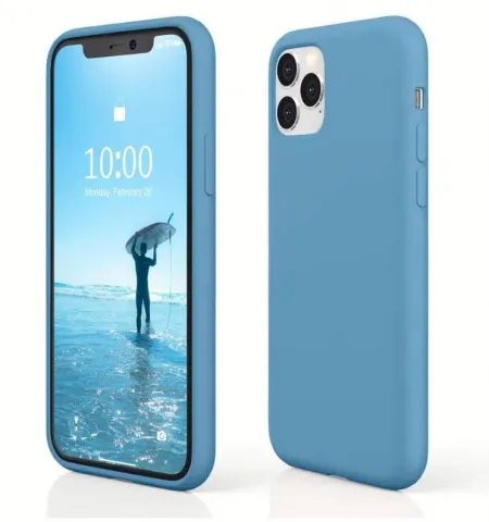 Silicon Case Premium Blue Fog for iPhone 11/11 Pro/11 Pro Max