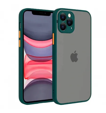 Shockproof armored matte case Green for iPhone 13 Series