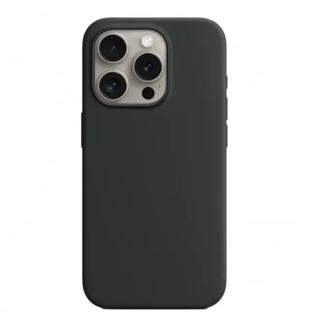 Silicon Case Premium Black for iPhone 15 Series