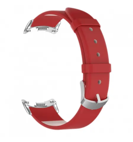 Ремешок Xiaomi Strap Leather Smart Band 8/9 Red