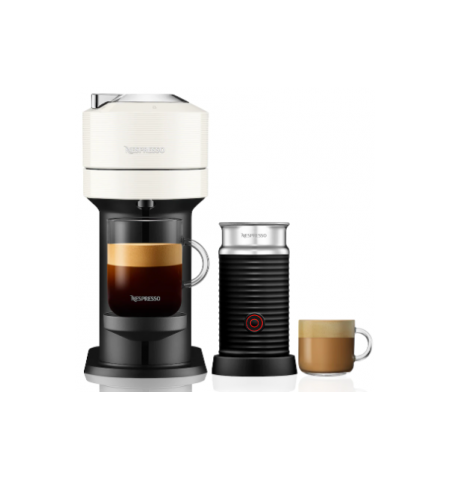 Nespresso Vertuo Next+Aeroccino 3 White