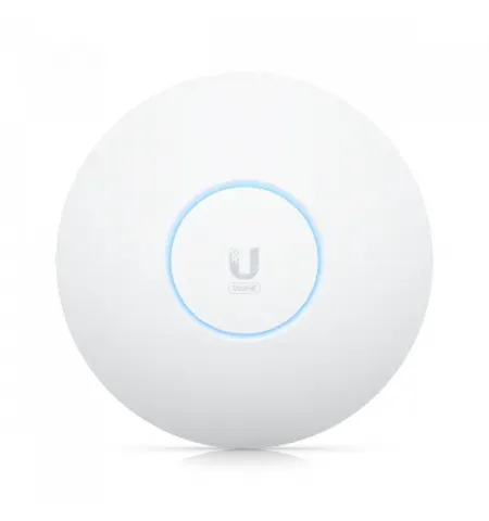 Беспроводная точка доступа Ubiquiti U6-Enterprise, До 10200 Мбит/с, Белый