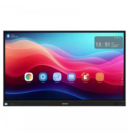 Interactive Display StarBoard IFPD-YL5X-PRO-86: 86", 4K Touch, Android 11, 8/128Gb, MB311D2