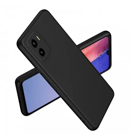 Чехол Xcover Vivo Y01 - Liquid Silicone, Чёрный