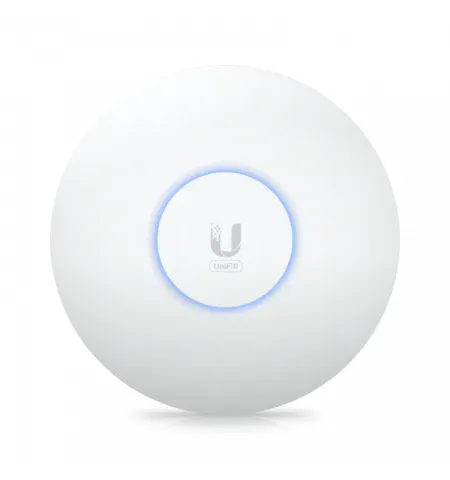 Беспроводная точка доступа Ubiquiti U6+, 574 Мбит/с, 2402 Мбит/с, Белый