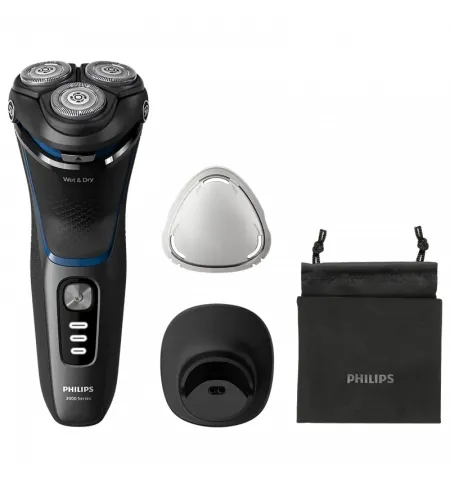 Электробритва мужская Philips S3344/13, Чёрный