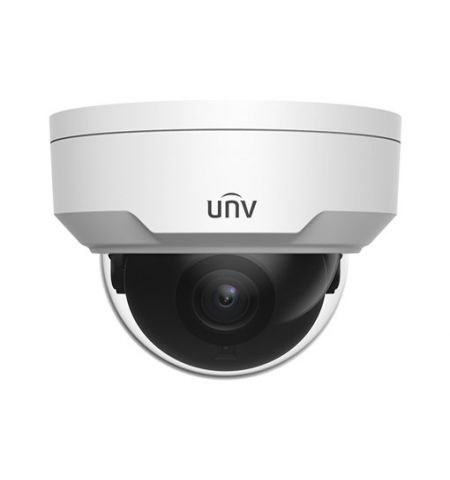 UNV IPC323LR3-VSPF28-F, Easy DOME 3Mp, 1/2.7" CMOS, Fixed lens 2.8mm, IR up to 30m, ICR,2304x1296:20fps, Ultra 265/H.264/MJPEG, Dual stream, DWDR,  IP67&IK10, HLC, car-grade LED, 2-Axis, DC12V/PoE