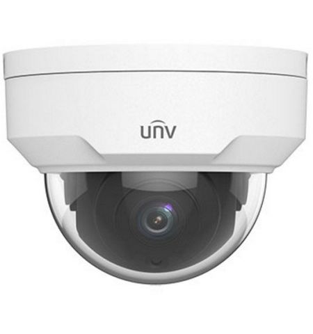 UNV IPC324LE-DSF28K, Easy DOME 4Mp, 1/3", Fixed lens 2.8mm, Smart IR up to 30, ICR, 2688x1520:25fps, Ultra 265/H.264/MJPEG, WDR 120db, MicroSD, IP67&IK10, StarLight, 3-Axis, DC12V/PoE