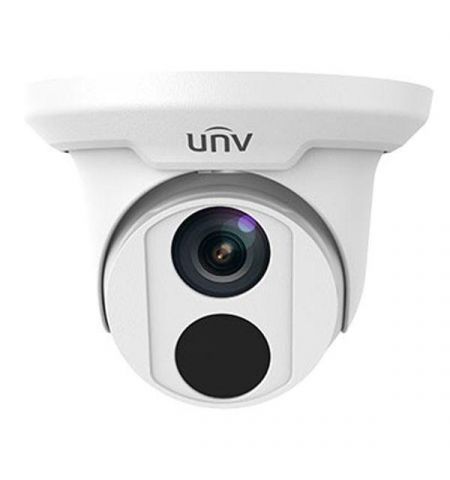 UNV IPC3612ER3-PF28-C, Prime-II DOME 2Mp, 1/2.7" CMOS, Fixed lens 2.8mm, IR up to 30m, ICR, 1920x1080:30fps, Ultra 265/H.264/MJPEG, Triple streams, CorridorMode, DWDR, HLC,  IP67, IR anti-reflection window, 3-Axis, DC12V/PoE