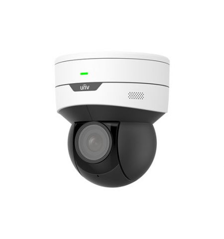 UNV IPC6415SR-X5UPW, MiniPTZ Dome 5Mp, 1/2.7", Lens 5x (2.7-13.5mm), IR 30m, ICR, 2592x1944 30fps, Ultra 265/H.264/MJPEG, Triple streams, 120 WDR, HLC, MicroSD, CorridorMode, AlarmI/O 1/1, Reset, Mic/Speaker, 1024preset, DC12V/PoE