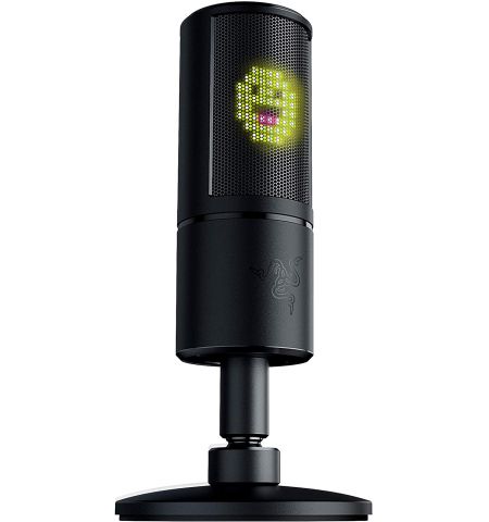 Microfon pentru Streaming Razer Seiren Emote, Black with Emoticon Displa
