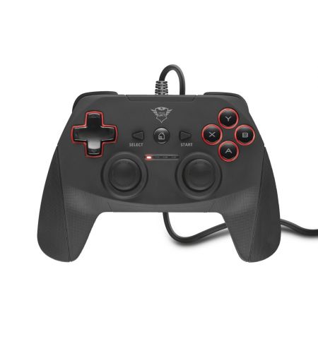 Trust GXT 540 Yula Wired Gamepad for PC and PlayStation 3, 13 buttons,