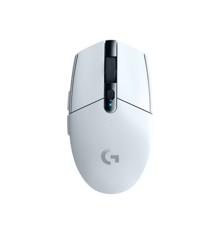 Logitech Gaming Mouse G305 Lightspeed Wireless, High-speed, Hero Gaming Sensor,  6 Programmable buttons, 200-12000 dpi, 1ms report rate, White