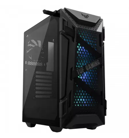 Компьютерный корпус ASUS TUF Gaming GT301, Midi-Tower, Без блока питания, Чёрный