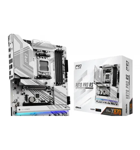 Материнская плата ASRock X870 PRO RS, AM5, AMD X870, ATX