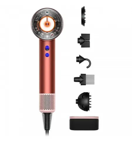 Фен Dyson Supersonic Nural HD16, 1600Вт, Strawberry Bronze | Blush Pink