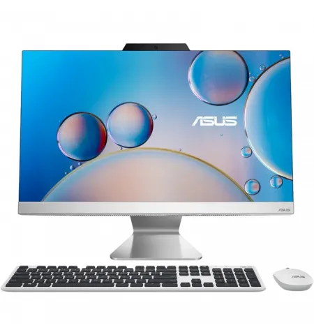 Моноблок ASUS F3402, 23,8", AMD Ryzen 5 7520U, 16Гб/512Гб, Без ОС, Белый