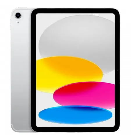 Планшет Apple iPad 10.9" (10th gen) A2757, WiFi + Cellular, 4Гб/256Гб, Серебристый