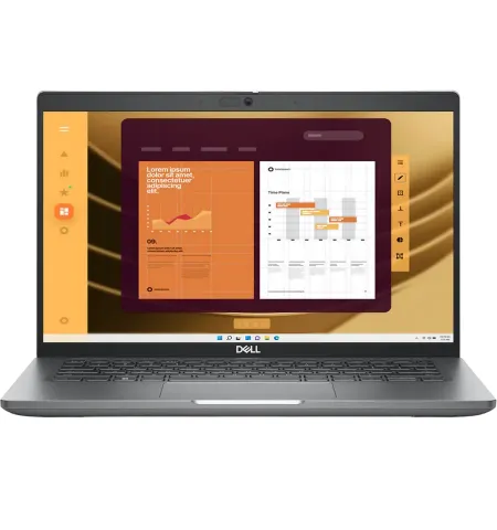 Ноутбук для бизнеса 14" DELL Latitude 5450, Grey, Intel Core Ultra 7 165U, 16Гб/1024Гб, Linux Ubuntu