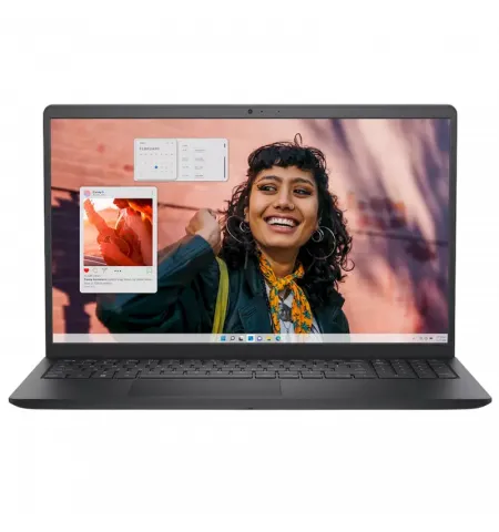 Ноутбук для бизнеса 15,6" DELL Inspiron 3530, Carbon Black, Intel Core i7-1355U, 16Гб/1024Гб, Linux Ubuntu