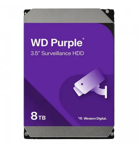 Жесткий диск Western Digital WD Purple, 3.5", 8 TБ