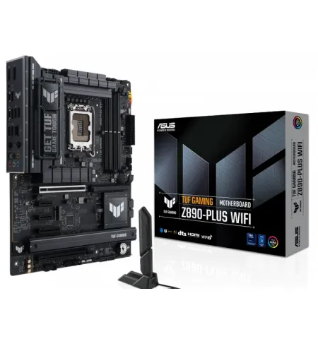 Материнская плата ASUS TUF GAMING Z890-PLUS WIFI, LGA1851, Intel Z890, ATX