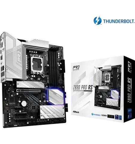 Материнская плата ASRock Z890 PRO RS, LGA1851, Intel Z890, ATX