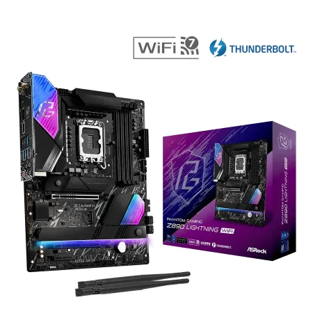 Материнская плата ASRock Z890 LIGHTNING WIFI, LGA1851, Intel Z890, ATX