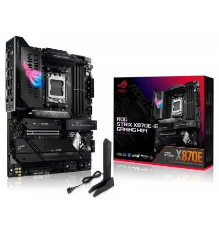 Материнская плата ASUS ROG STRIX X870E-E GAMING WIFI, AM5, AMD X870E, ATX