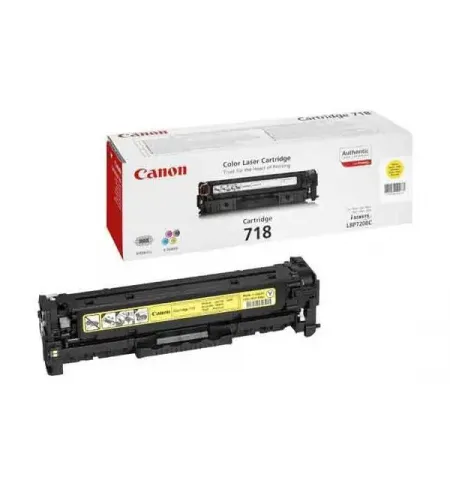 Laser Cartridge Canon 718 Y, Yellow