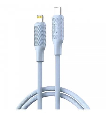 Кабель для зарядки и синхронизации XO NB-Q265A, USB Type-C/Lightning, 1м, Синий