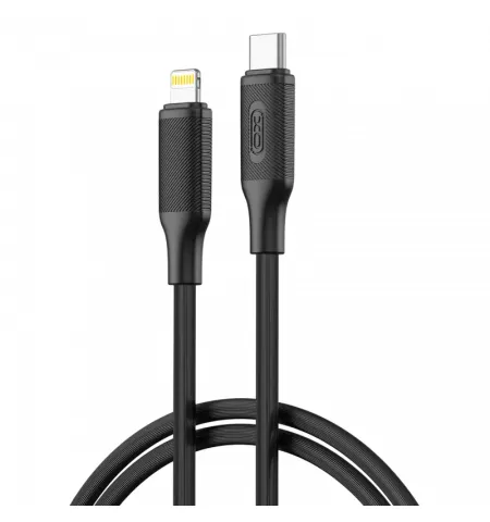 Кабель для зарядки и синхронизации XO NB-Q265A, USB Type-C/Lightning, 1м, Чёрный