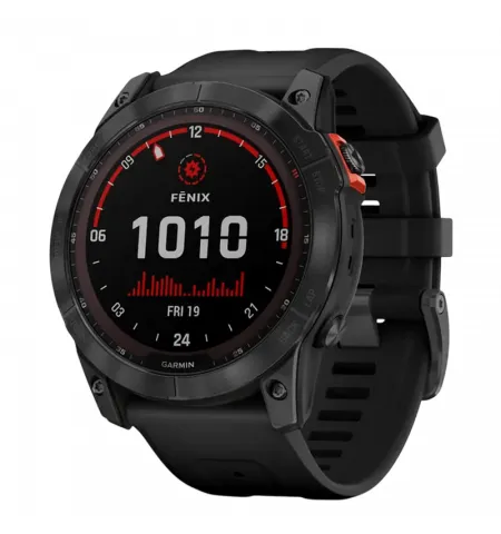 Умные часы Garmin Fenix 7X Solar, 51мм, Slate Grey