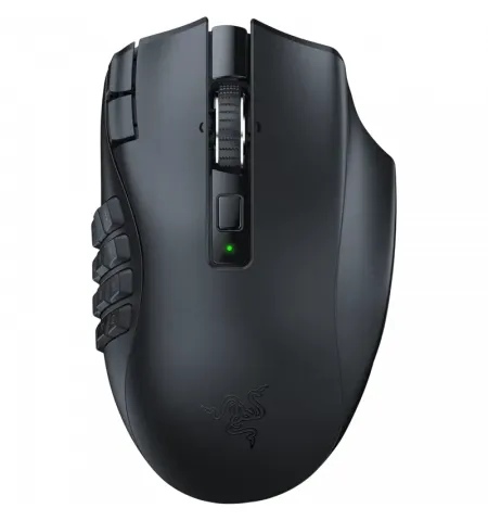 Беcпроводная мышь Razer Naga V2 HyperSpeed, Чёрный