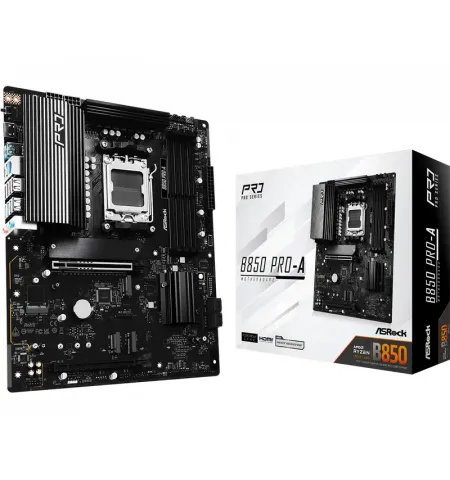 Материнская плата ASRock B850 Pro-A, AM5, AMD B850, ATX