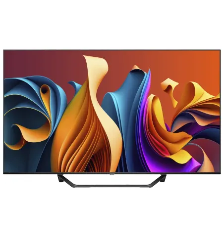 55" QLED SMART Телевизор Hisense 55A7NQ, 3840x2160 4K UHD, VIDAA U OS, Чёрный