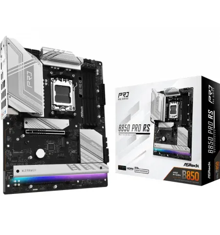 Материнская плата ASRock B850 Pro RS, AM5, AMD B850, ATX