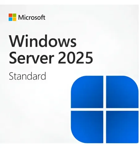 Операционная система Windows SVR Std 2025, 64 бит, DSP OEI DVD 16 ядер, Английский