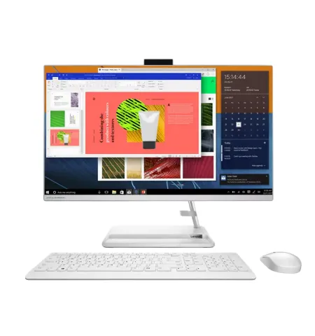 Моноблок Lenovo IdeaCentre 3 27ALC6, 27", AMD Ryzen 5 7430U, 16Гб/512Гб, Без ОС, Белый