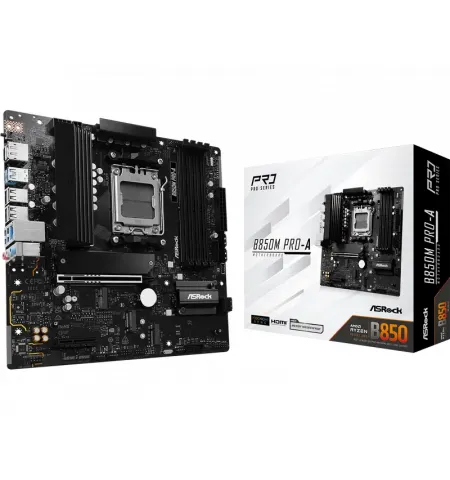 Материнская плата ASRock B850M Pro-A, AM5, AMD B850, Micro-ATX