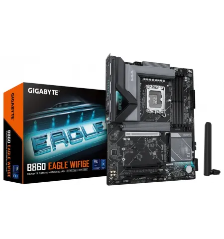 Материнская плата Gigabyte B860 EAGLE WIFI6E, LGA1851, Intel B860, ATX