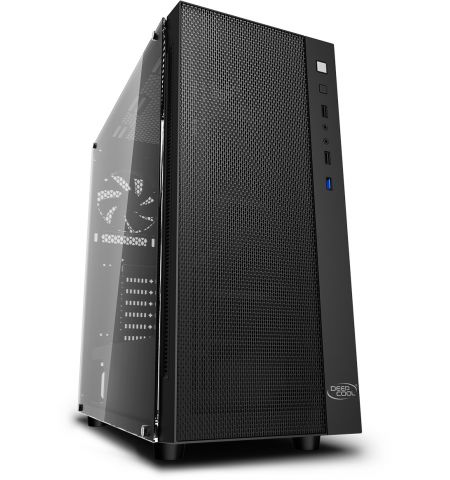 Carcasa DEEPCOOL MATREXX 55 MESH / w/oPSU / Side panel / ATX / Black