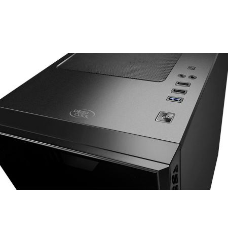 Carcasa DEEPCOOL MATREXX 50 / w/oPSU / Side panel / 1x 120mm fan / ATX / Black