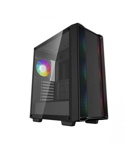 Корпус DEEPCOOL CC560 ARGB V2/ w/oPSU / Side-Window / 4x120mm / ATX / Black