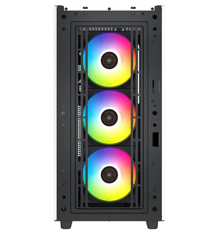Carcasa DEEPCOOL CK560 WH / w/oPSU / Side-Window / 4x120mm / ATX / White