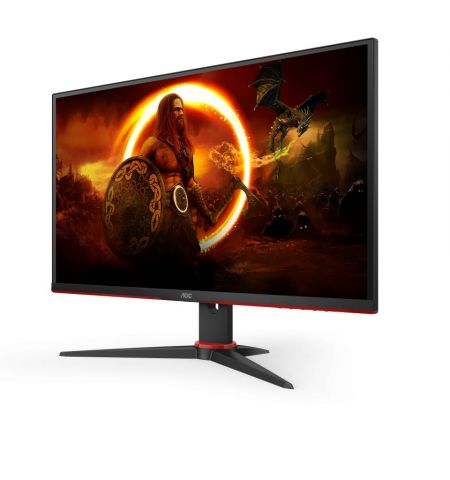 27.0” Monitor Gaming AOC Q27G2E/BK / QHD / 1ms / 155Hz / Black/Red