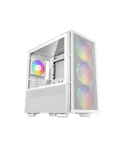 Carcasa DEEPCOOL CH560 WH / w/oPSU / Side-Window / 4x120mm ARG / ATX / White