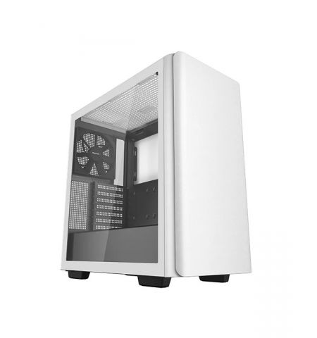 Carcasa DEEPCOOL CK500 WH / w/oPSU / Side-Window / 1x120mm / ATX / White