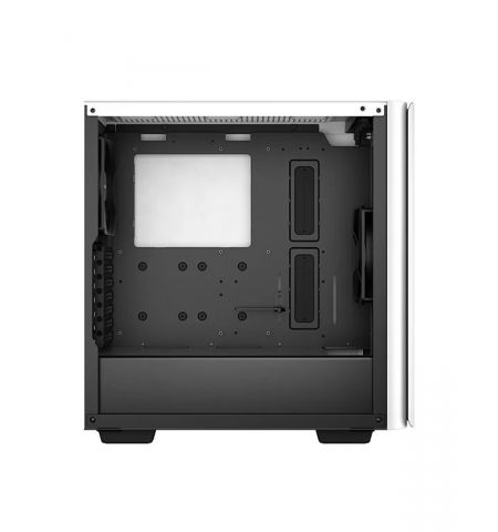 Carcasa DEEPCOOL CK500 WH / w/oPSU / Side-Window / 1x120mm / ATX / White