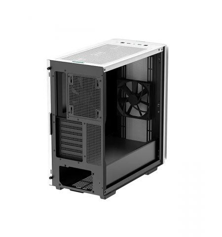 Carcasa DEEPCOOL CK500 WH / w/oPSU / Side-Window / 1x120mm / ATX / White